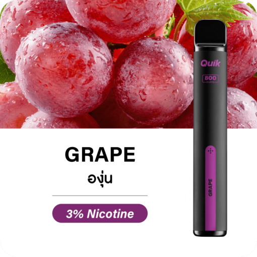 ks quik grape 800 Puffs