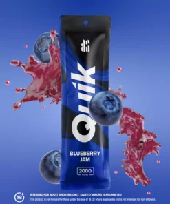 ks quik blueberry jam 2000 Puffs new