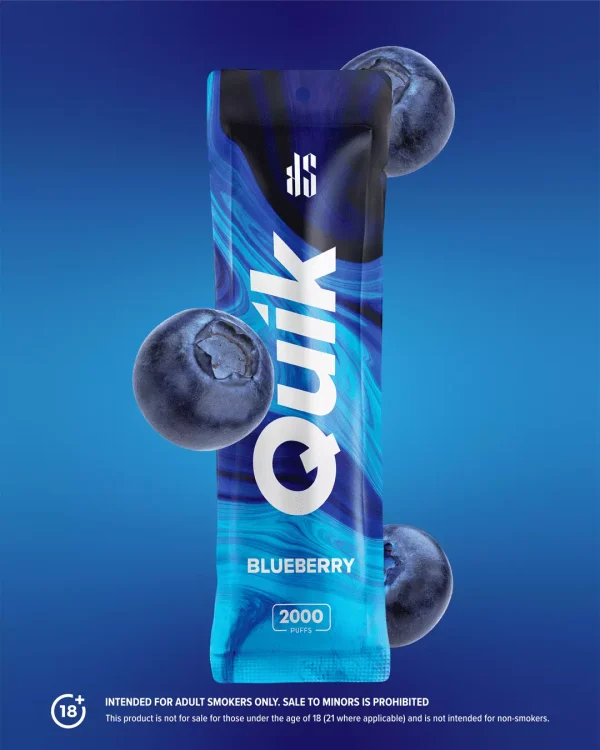 ks quik blueberry 2000 Puffs new