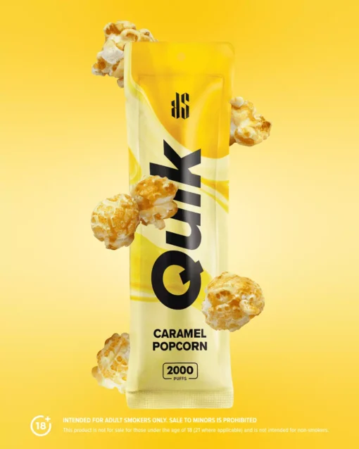 ks quik caramel popcorn 2000 Puffs new