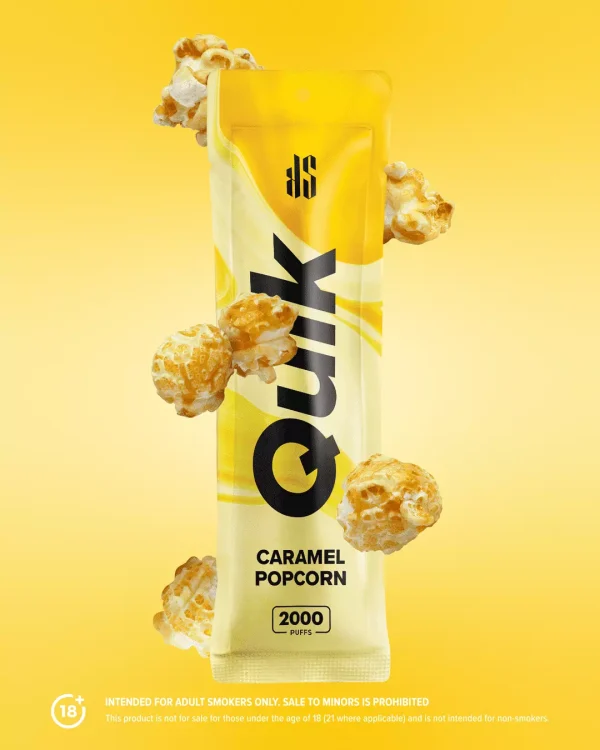 ks quik caramel popcorn 2000 Puffs new
