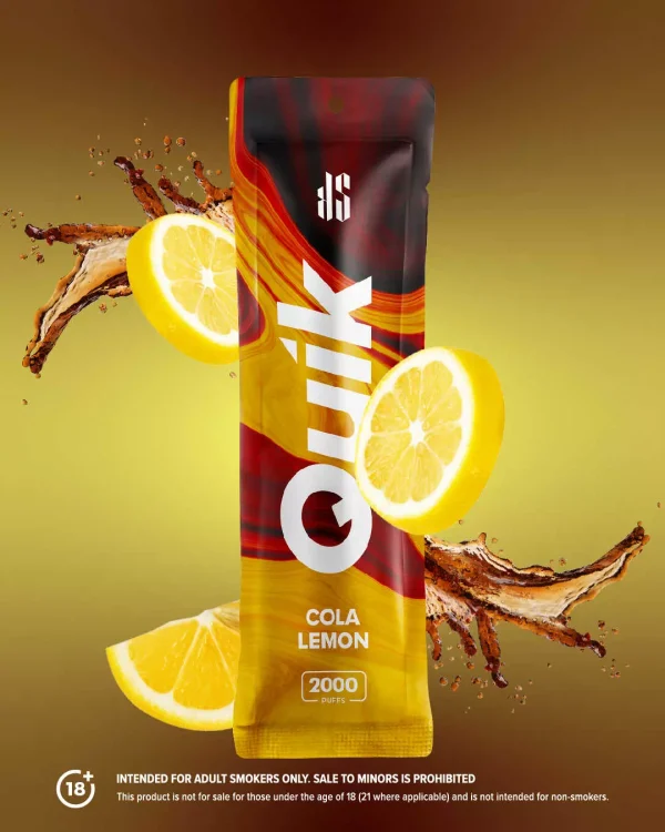 ks quik cola lemon 2000 Puffs new