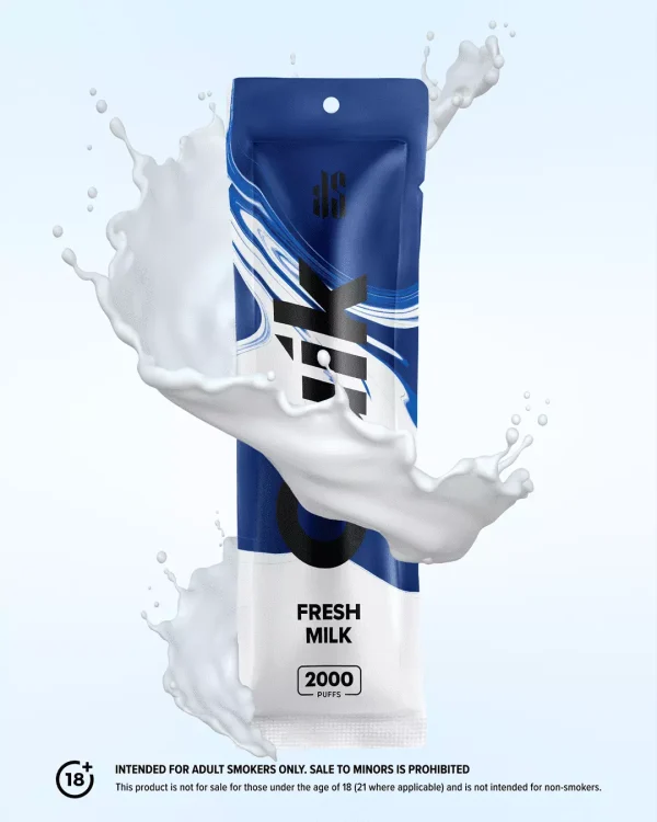 ks quik fresh milk 2000 Puffs new
