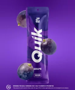 ks quik grape 2000 Puffs new