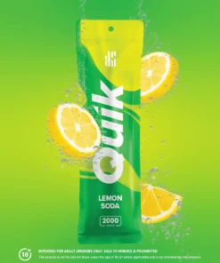 ks quik lemon soda 2000 Puffs new