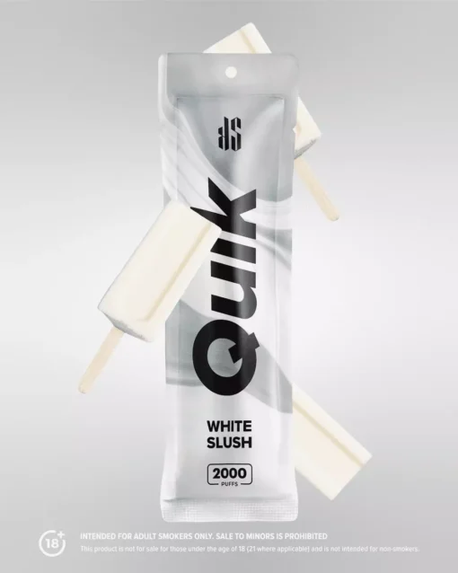 ks quik white slush 2000 Puffs new