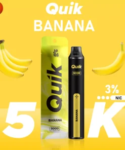 Ks Quik 5000 Puff Banana