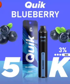 Ks Quik 5000 Puff Blueberry