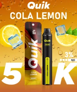 Ks Quik 5000 Puff Cola Lemon