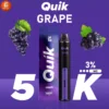 Ks Quik 5000 Puff Grape