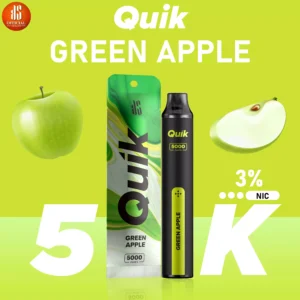 Ks Quik 5000 Puff Green Apple