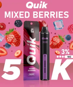 Ks Quik 5000 Puff Mixed Berries