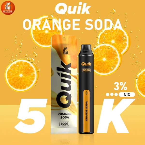 Ks Quik 5000 Puff Orange Soda
