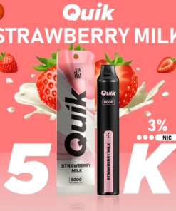 Ks Quik 5000 Puff Strawberry Milk