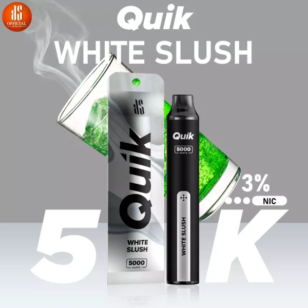 Ks Quik 5000 Puff White Slush